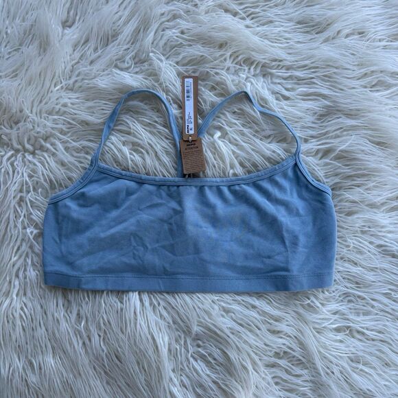 SKIMS Other - Skims Outdoor Scoop Bralette Denim Size XL